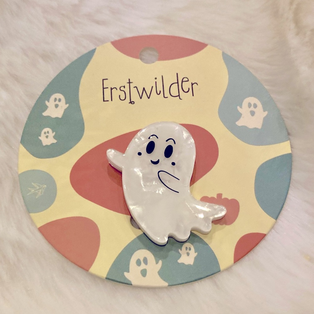 Erstwilder Ghost Mini Brooch - brand new